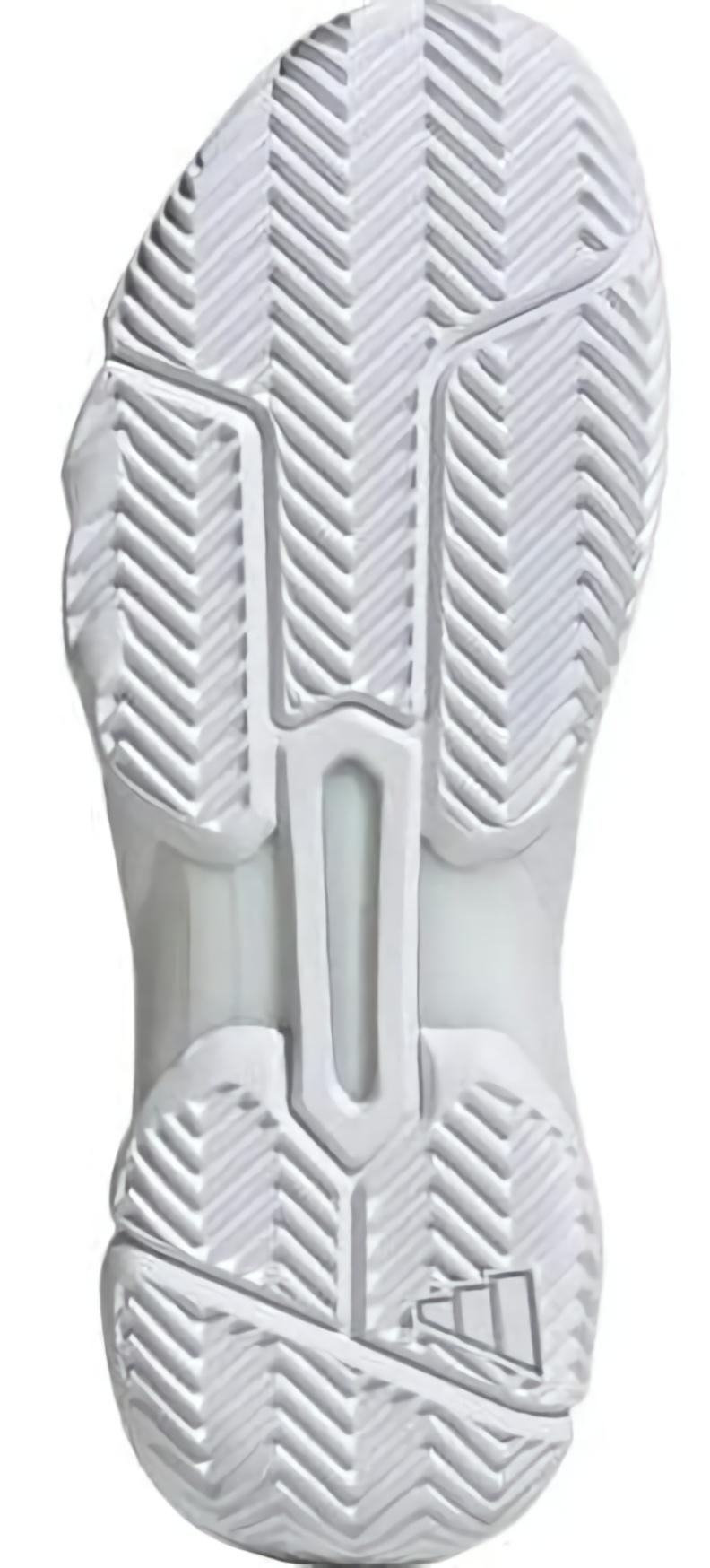 (EU) Кроссовки мужские Adidas Courtjam Control 3 Premium White Unisex Ji4235, Белые (р. 40 2/3)