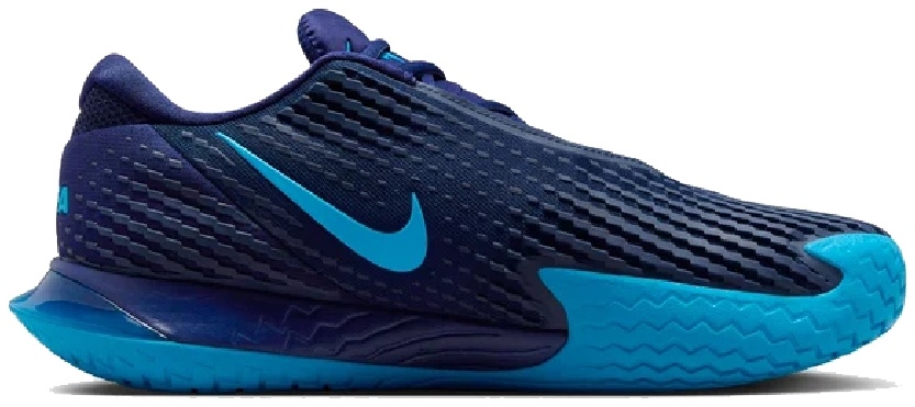 Кроссовки мужские Nike Air Zoom Vapor Cage 4 Rafa, Темно-синие/Голубые (р. 38)