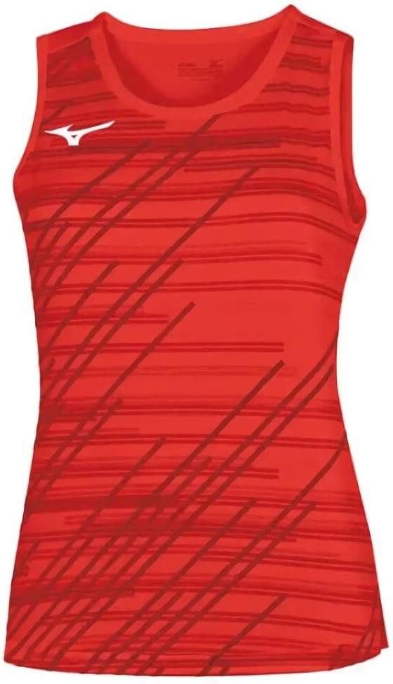 (EU) Майка женская Mizuno Team Chiba NS, Красная (L)