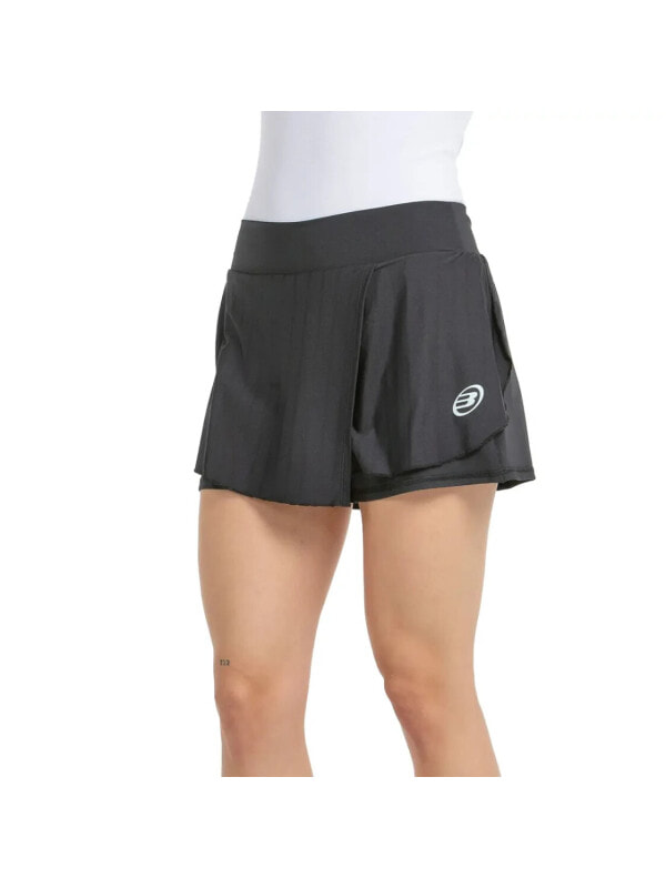 (EU) Юбка женская Bullpadel ADRAR BASIC SKIRT, Чёрная (XL)