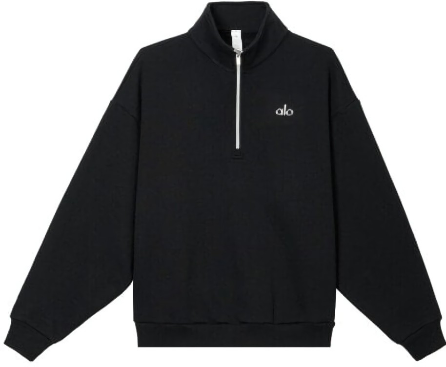 (CN) Свитшот унисекс Alo Yoga Accolade Sweatshirt, Чёрный (M)