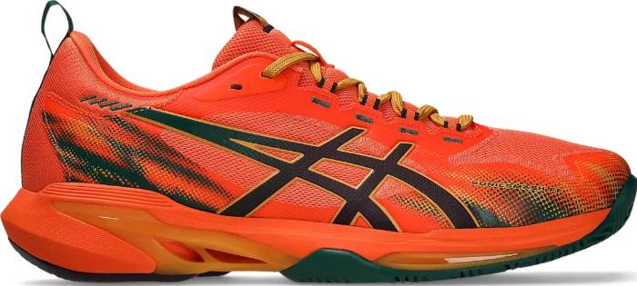 Кроссовки мужские для падела Asics SONICSMASH FF, Оранжевый/Бордовый (р. 41)