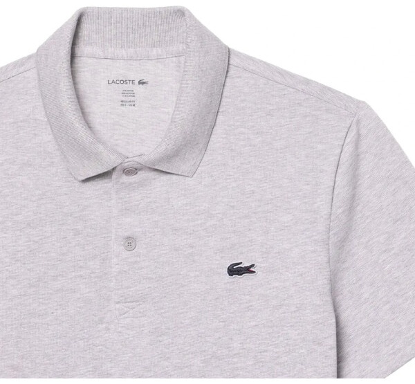 (EU) Поло мужское Lacoste Core Performance, Серое (M)