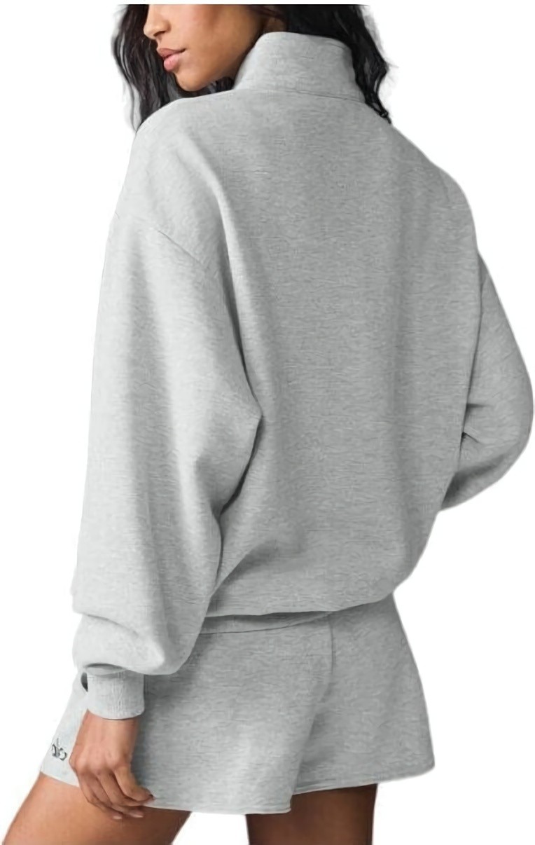 (CN) Свитшот унисекс Alo Yoga Accolade Sweatshirt, Серый (M)