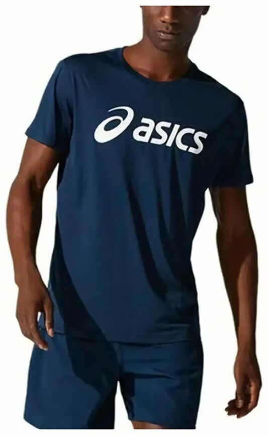 (EU) Футболка мужская Asics Core Top 2011C334, Синяя (S)