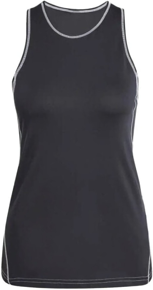 (EU) Майка женская Adidas Club Tank Top, Чёрная (2XS)
