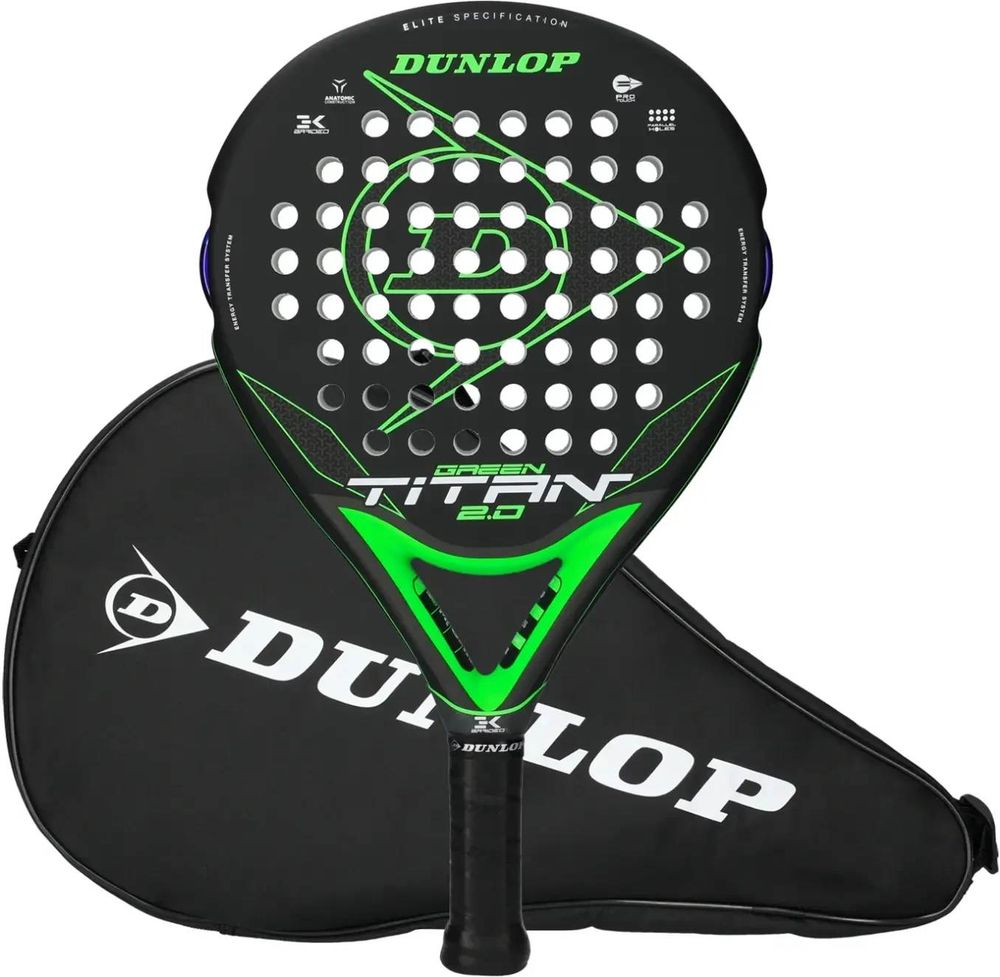 (EU) Ракетка для падел тенниса Dunlop Titan 2.0 Green