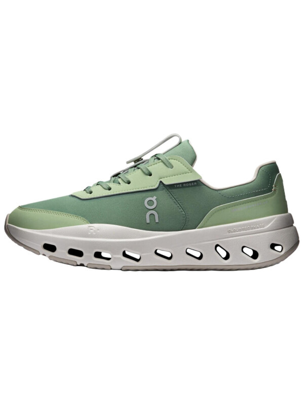 On THE ROGER Tennis Shoes Men's Low Top Green