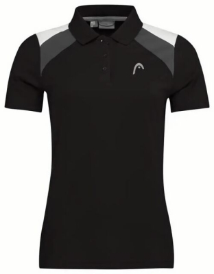 (EU) Поло мужское Head Club 22 Tech W 814421, Чёрное (M)