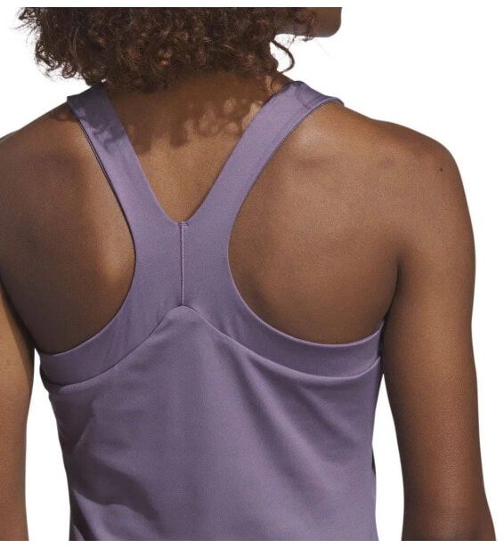 (EU) Майка женская Adidas Y-Tank без руквов, Фиолетовая (L)
