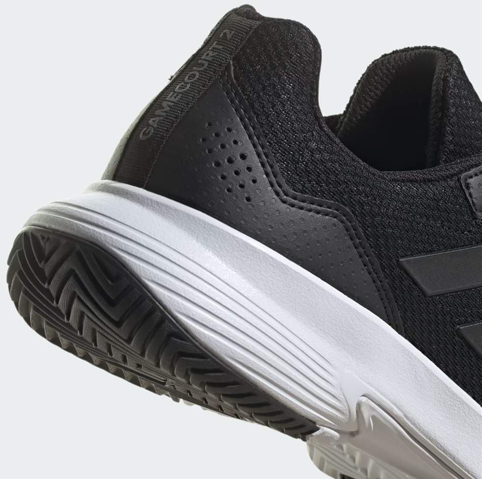Кроссовки мужские Adidas Gamecourt 2.0, Чёрные (р. 43)