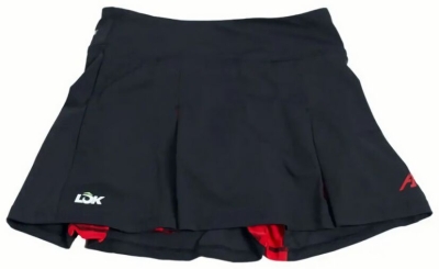 (EU) Юбка женская Lok Yosemite A1 Padel, Чёрная (XL)