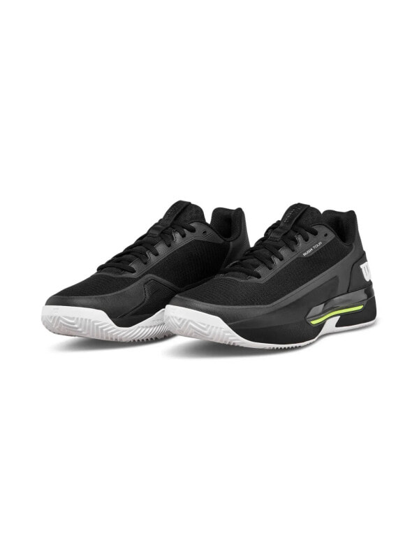 WILSON RUSH TOUR 5 CLAY BLACK/WHITE/YELLOW WRS337620