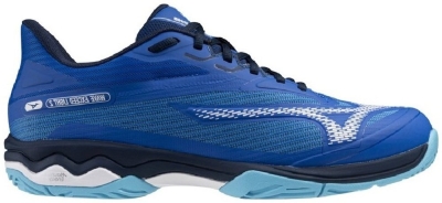 Кроссовки мужские Mizuno Wave Exceed Light 2 AC, Синий/Голубой, легкие, амортизирующие (р. 43)