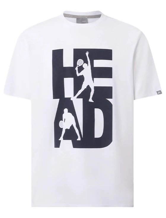 Футболка мужская Head Vision T-Shirt M, Белая/Синяя (M)