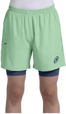 (EU) Шорты мужские Bullpadel Mansil, Зеленый (2XL)