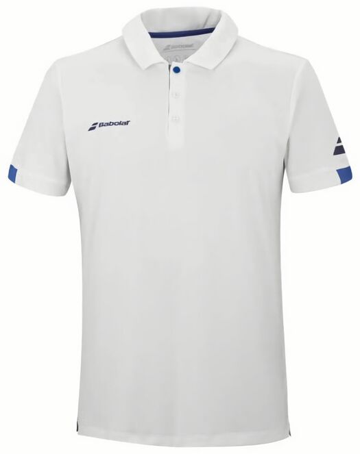 (EU) Поло мужское Babolat Play, Белое (S)