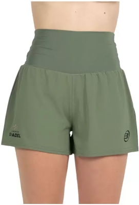 (EU) Шорты женские Bullpadel Pitan, Зеленый (2XL)