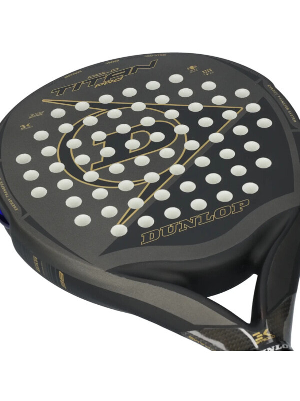 (EU) Ракетка для падел тенниса Dunlop Titan Pro Gold 2024