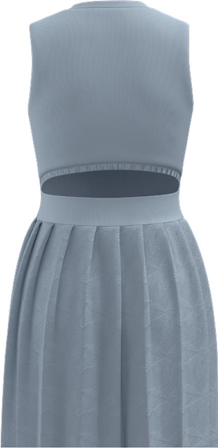 Платье женское 7/6 Mari Dress 2.0 - Arona, Голубое (XS)