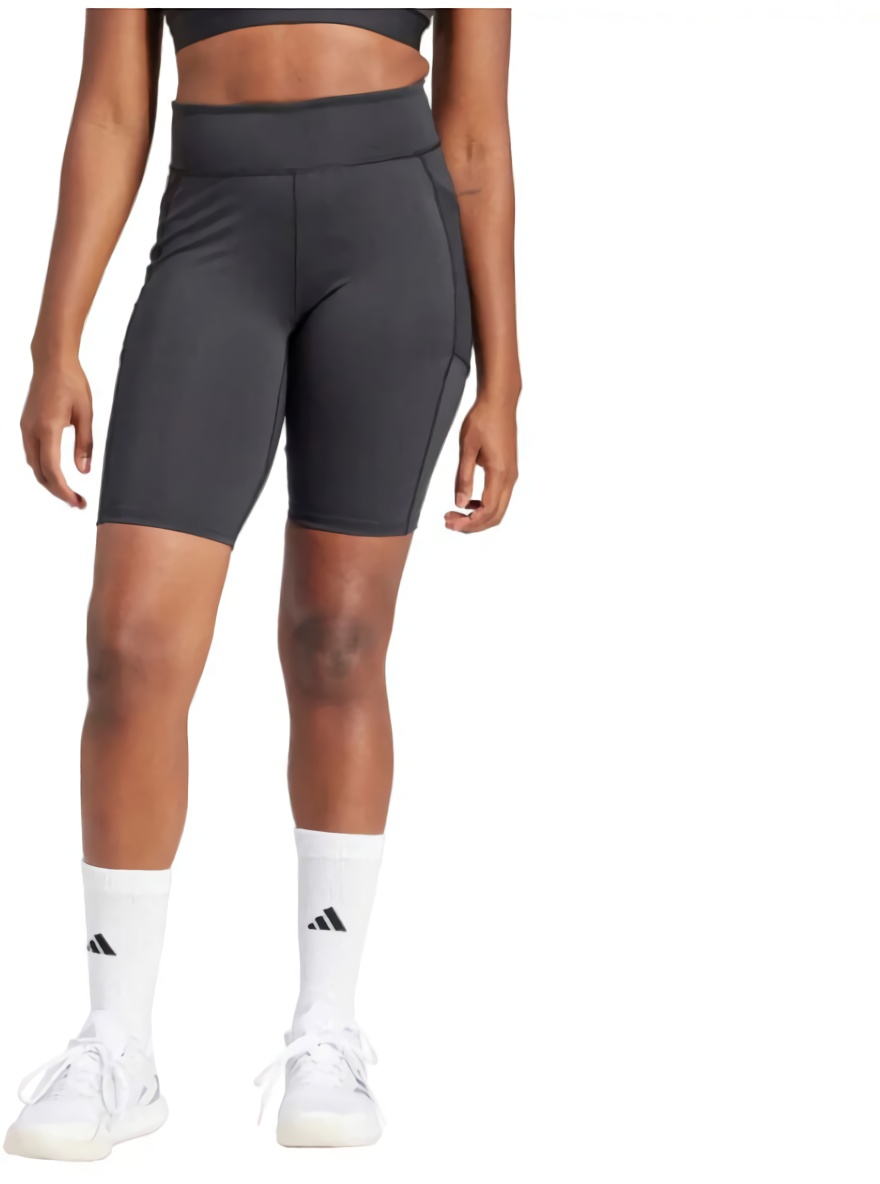 (EU) Леггинсы для девочек Adidas MATCH SHORT, Чёрные (L)