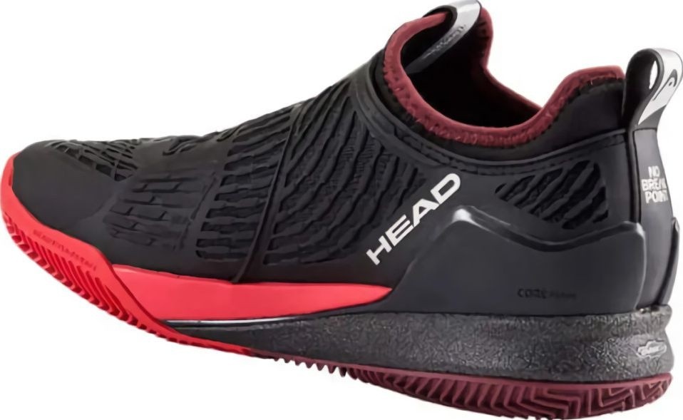 (EU) Кроссовки мужские Head Endure Pro Boa Clay Black/Red 273016, Чёрные (р. 42)