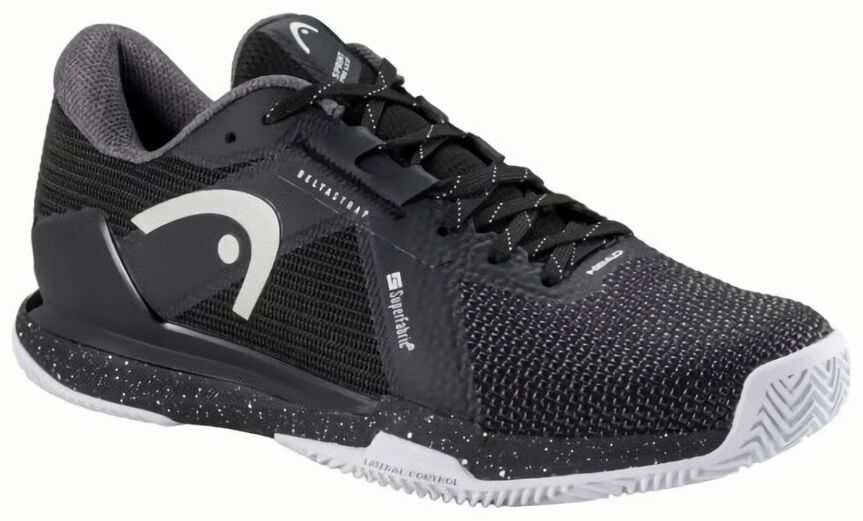 (EU) Кроссовки мужские Head Sprint Pro 4.0 SF Clay, 273115, Черные (р. 44,5)