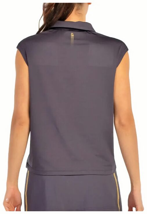 (EU) Поло женское Bullpadel Acido, Серое (S)