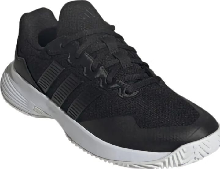 (EU) Кроссовки женские Adidas Gamecourt 2 Black Women Ki0788, Чёрные (р. 40 2/3)