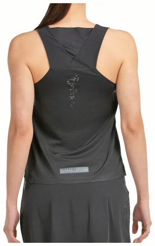 (EU) Майка женская Bullpadel, Чёрная (L)