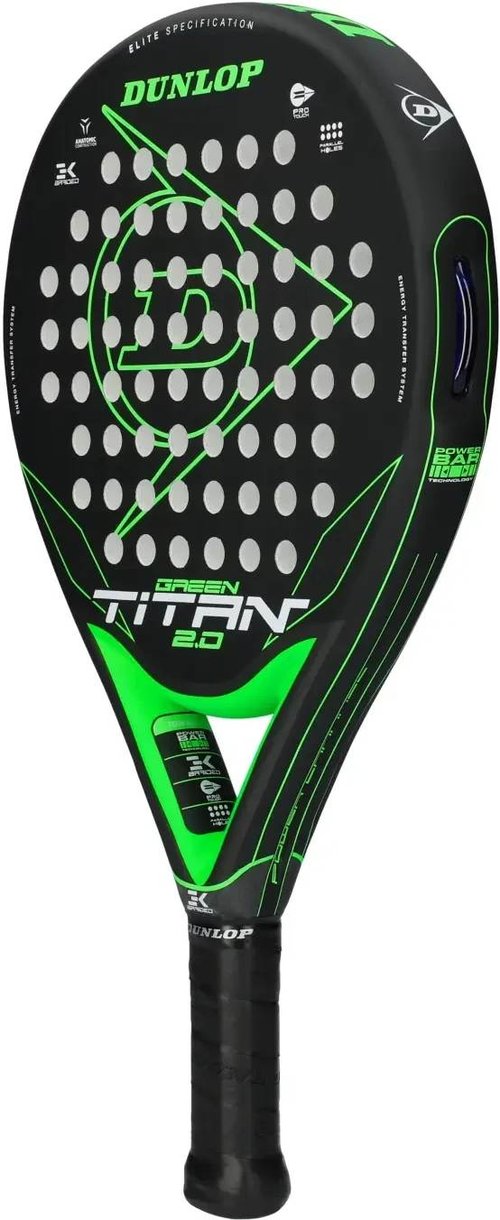 (EU) Ракетка для падел тенниса Dunlop Titan 2.0 Green