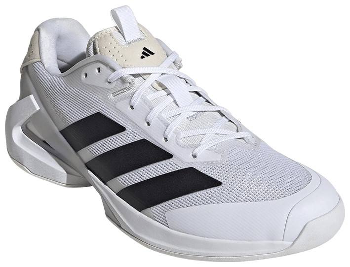 Кроссовки мужские Adidas Adizero Ubersonic 5 M, Белый/Черный/Серебро (р. EUR 44)