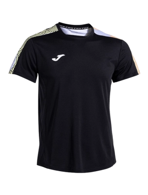 Футболка мужская Joma Challenge Short Sleeve T-Shirt M, Чёрная (M)