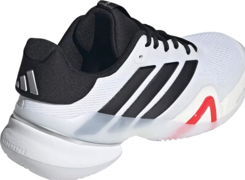 (EU) Кроссовки мужские Adidas Barricade 14 White/Black Jr9153, Белые (р. 46)