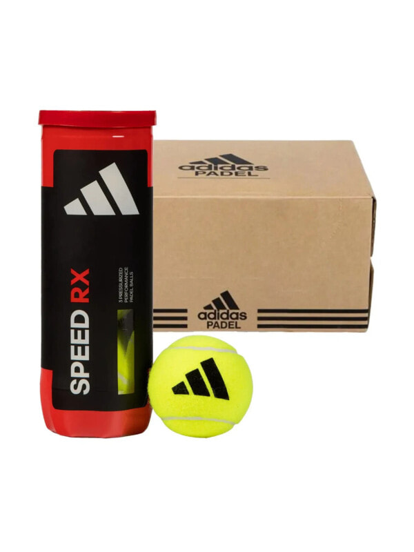 (EU) Мячи для падел тенниса Adidas Speed Rx BL1XA3U14, 24 банки (3 шт в банке)