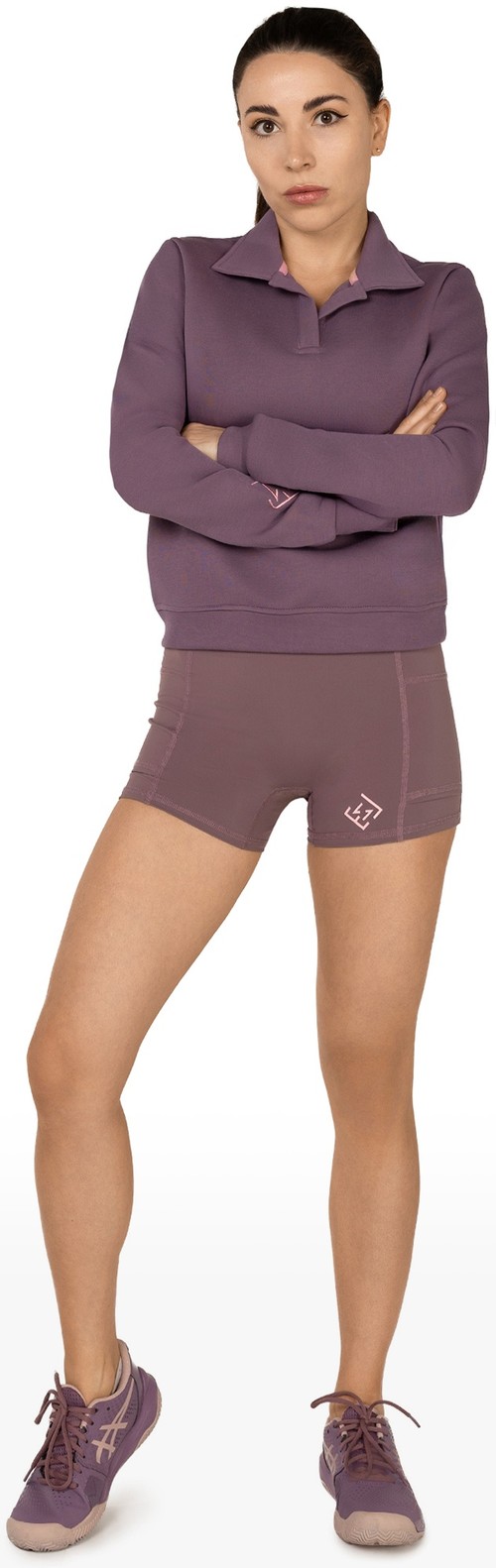 Свитшот женский Elewin Castor Lilas, Сиреневый (L)