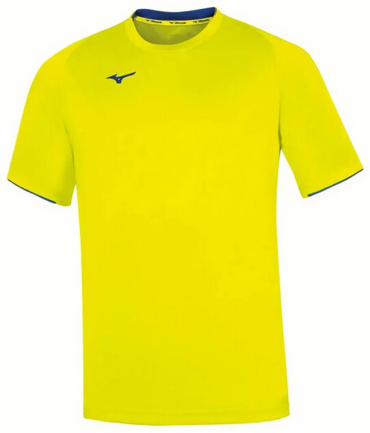 (EU) Футболка мужская Mizuno Core, Жёлтая (S)