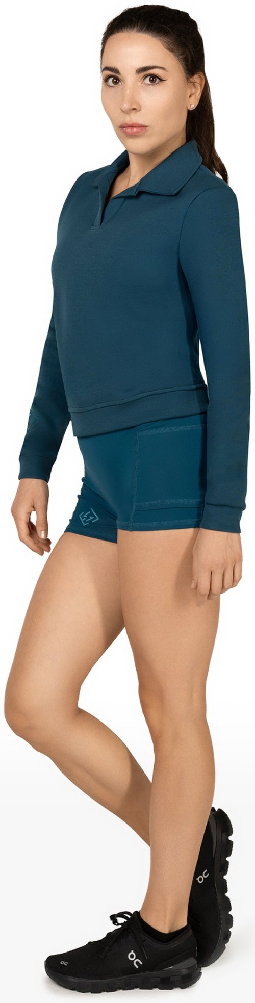 Свитшот женский Elewin Dark Blue, Темно-синий (XL)