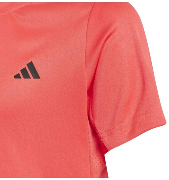 (EU) Футболка детская Adidas B Club KQJ42, Оранжевая (рост 116 см)