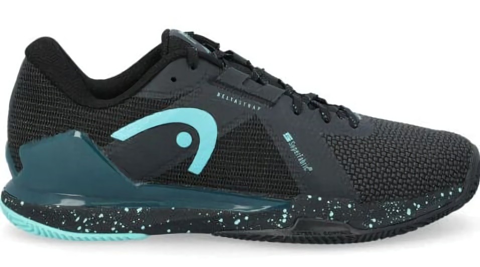 (EU) Кроссовки мужские Head Sprint Pro 4.0 Sf Clay Black 273116, Чёрные (р. 41)