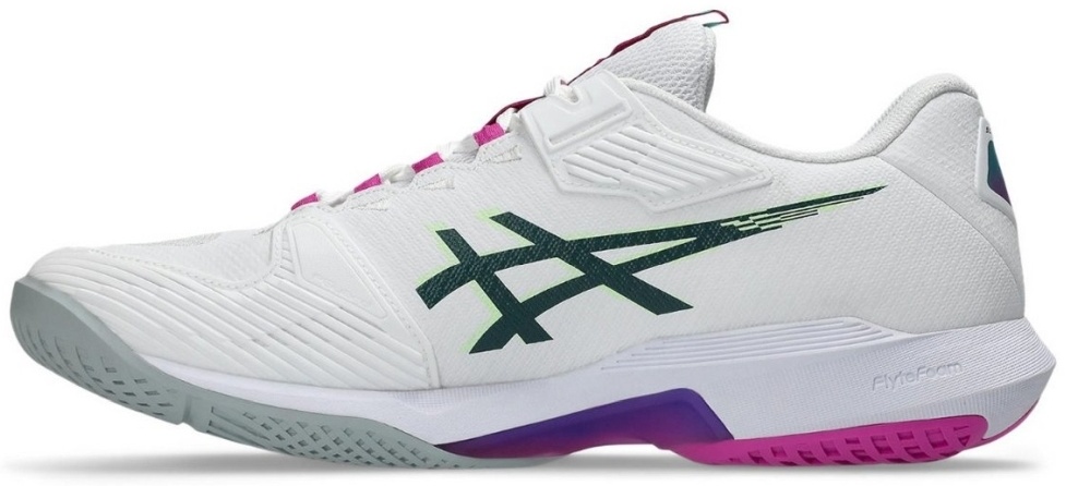 Кроссовки мужские Asics Solution Speed FF 4, Белые/Чёрные (р. 28,5)