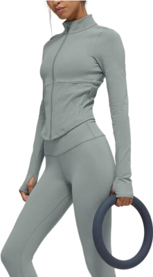 (CN) Куртка женская Alo Yoga W4529R, Серая (M)
