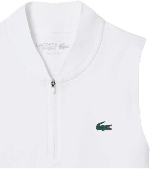 (EU) Поло женское Lacoste Players Collection, Белое (р. 40)