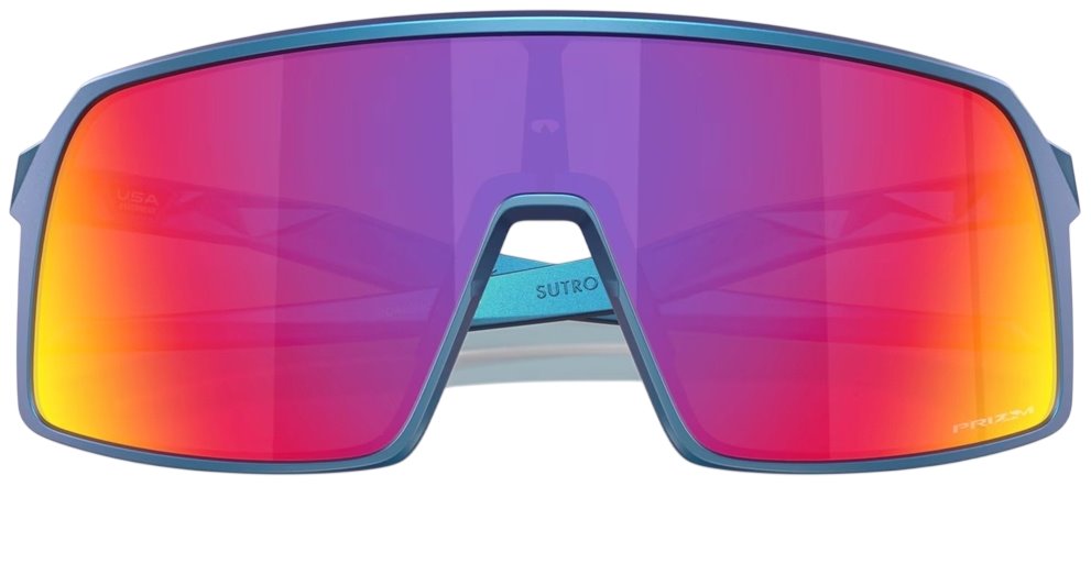 Очки солнцезащитные Oakley Sutro Pacific Trail Collection Matte Pacific Prizm Road Black, Зеленый/Цветные линзы