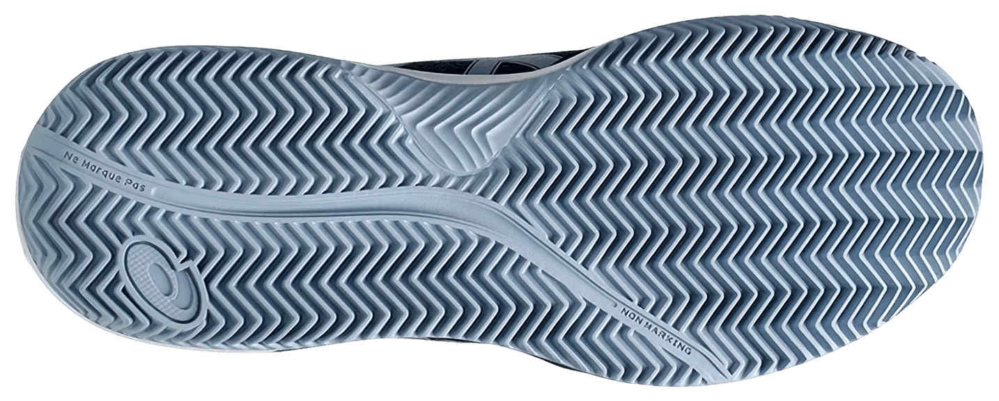 Кроссовки мужские Asics Gel-Dedicate 8 Clay, Чёрные/Серо-Синие, грунтовые (р. EUR 42)