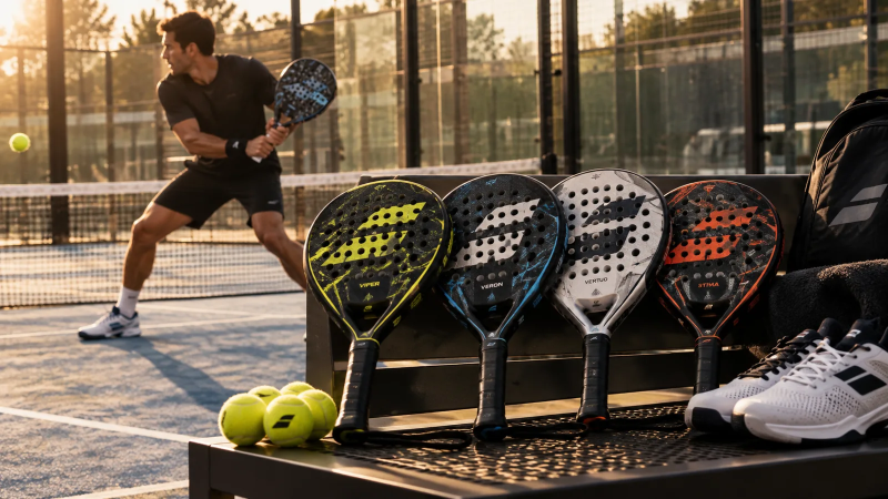 Лучшие ракетки Babolat для падела 2026 года: Viper, Veron, Vertuo и Stima