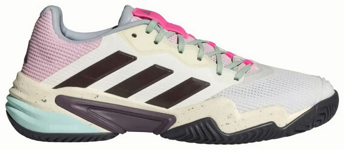 (EU) Кроссовки мужские Adidas Barricade M, IF7792, Белые (р. 45,3)