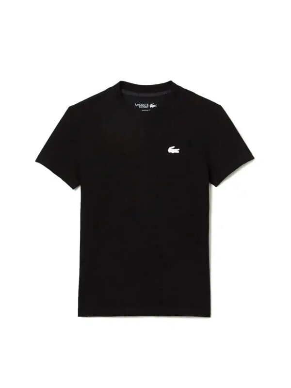 (EU) Футболка женская Lacoste Core Performance TF9246, Чёрная (XL)