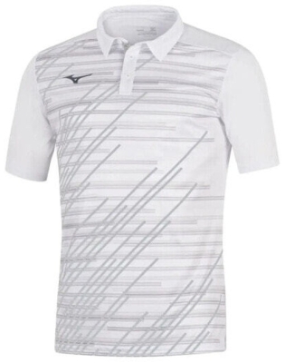 (EU) Поло мужское Mizuno Chiba, Белое (S)