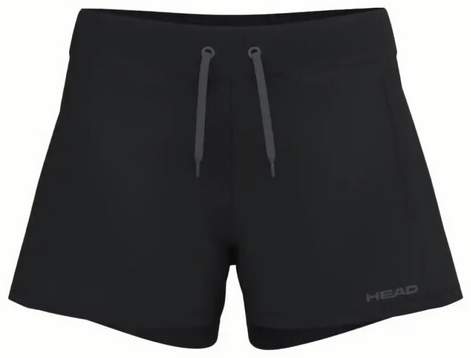 (EU) Шорты женские Head Club Оригинал, Чёрные (L)